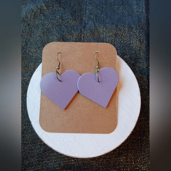 Lavender Earrings - Picture 1 of 1